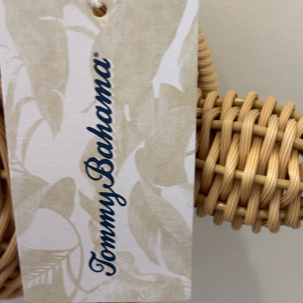 NWT Tommy Bahama Woven Turtle-Shaped Bag - Picture 10 of 10